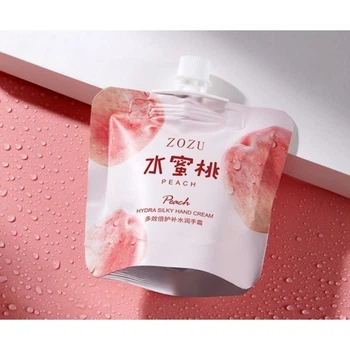Крем для рук Zozu Peach Hydra Silky Hand Cream, с персиком, 30 г