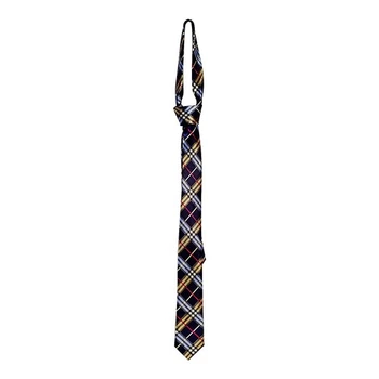 Краватка Синя клітка вузька SETA Decor 11-160/8