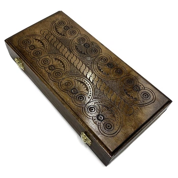 Нарди дерев'яні ручної роботи Newt Backgammon 3 (NR-3540)