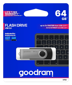 Goodram Twister 64GB USB 3.0 (UTS3-0640K0R11)