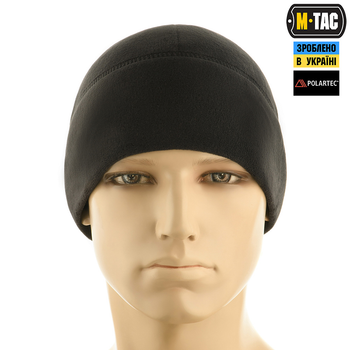 Шапка тактична зимова тепла M-Tac Watch Cap фліс Light Polartec Gen.II S чорний TR_40562802-S