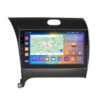 Штатная магнитола Lesko для Kia Forte II Рестайлинг 2016-2018 экран 9" 2/32Gb CarPlay 4G Wi-Fi GPS Prime Киа