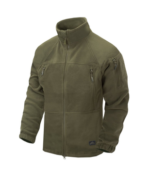 Куртка жіноча флісова Stratus Jacket - Heavy Fleece Helikon-Tex Olive Green XXXL Тактична чоловіча