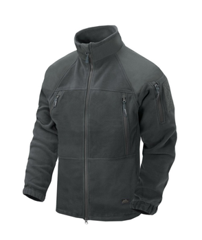 Куртка толстовка флисовая Stratus Jacket - Heavy Fleece Helikon-Tex Shadow Grey XL Тактическая мужская