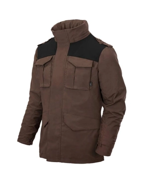 Куртка Covert M-65 Jacket Helikon-Tex Earth Brown/Black XXL Тактична чоловіча