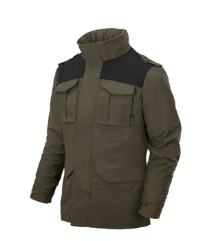 Куртка Covert M-65 Jacket Helikon-Tex Taiga Green/Black XS Тактическая мужская