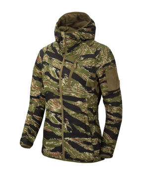 Куртка жіноча Wolfhound Hoodie Jacket Helikon-Tex Tiger Stripe XXXL Тактична