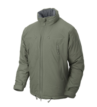 Куртка зимняя Husky Tactical Winter Jacket - Climashield Apex 100G Helikon-Tex Alpha Green (Серый) M Тактическая