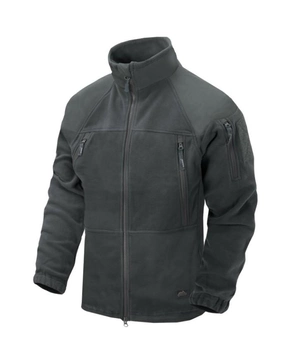 Куртка толстовка флисовая Stratus Jacket - Heavy Fleece Helikon-Tex Shadow Grey S Тактическая мужская