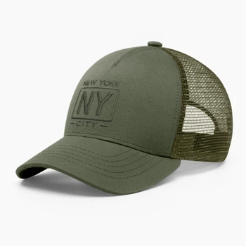 Кепка бейсболка с сеткой тракер INAL Нью Йорк NY New York XXL / 61-62 Оливковый 136961