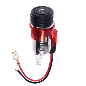 Прикуриватель с подсветкой в планку 12V RED 10019 12V RED V08592