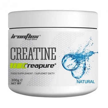 Креатин моногидрат IronFlex Creatine Creapure 300 gr с таурином без вкуса