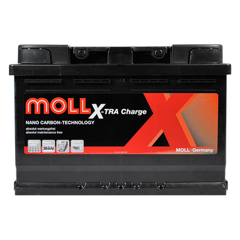 Автомобільний акумулято MOLL X-Tra Charge (L4) 85Ah 800A R+