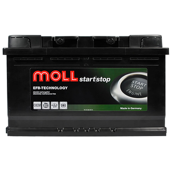 Автомобільний акумулято MOLL EFB 75Ah 760A R+