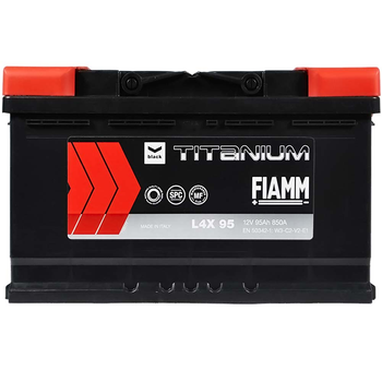 Автомобільний акумулято FIAMM Titanium Black 95Аh 850А L+