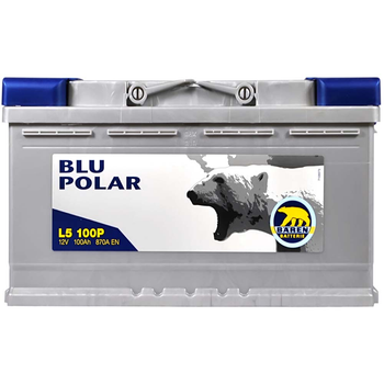 Автомобільний акумулятор BAREN Blu polar 100Аh 870А R+