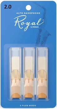 Трости для альт саксофона D'Addario Royal - Alto Sax #2.0 - 3-Pack