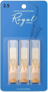 Трости для альт саксофона D'Addario Royal - Alto Sax #2.5 - 3-Pack