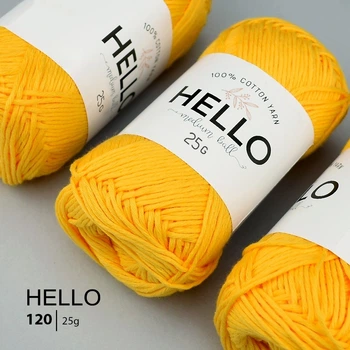 Пряжа Cotton 120 (25 грам) KOLOROVA
