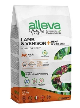 Сухой корм для котов Alleva Holistic Cat Adult Lamb&Venison 1,5 кг (8002754002752)