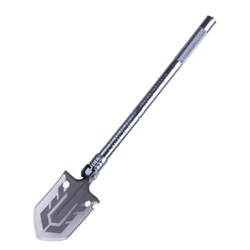 Лопата штикова складана 67см (ніж, кремінь, свисток, викрутка, гайковий ключ) WTH71283-15 (MPH038007)