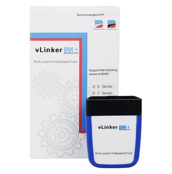 Диагностический сканер OBD2 Vgate VLinker BM+ Bluetooth 4.0 для Android/iOS