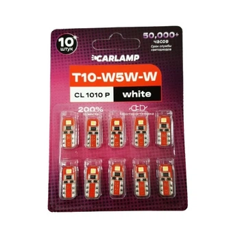 Светодиодная лампа T10-W5W Carlamp лампа для автомобиля Reading Lamp (CL1010P)