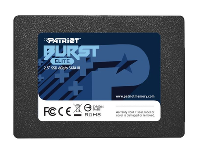 Patriot Burst Elite 960GB 2.5" SATAIII 3D TLC NAND (PBE960GS25SSDR)