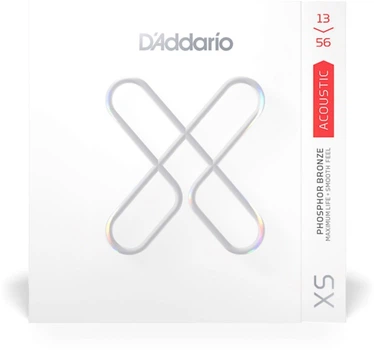 Струны для акустических гитар D'Addario XSAPB1356 XS Acoustic Phosphor Bronze Medium (13-56)