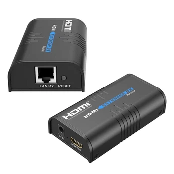 Удлинитель линий HDMI Lenkeng LKV373 версия 1.3 по кабелю витая пара 5/5e/6 до 120 м каскадирование сигналов IP-свитчом