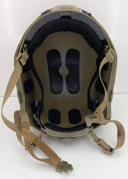 Страйкбольный шлем Future Assault Helmet без отверстий Black (Airsoft / Страйкбол)
