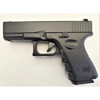 Страйкбольний пістолет з Кобурою Glock 17 Galaxy G15+ метал чорний