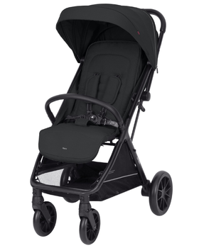 Детская прогулочная коляска книжка Carrello Nero CRL-5514 Rich Black c автоматической системой складывания нагрузка 22 кг