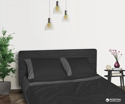 Комплект постельного белья Sonex Двуспальный 177х210 Aero Black Diamond Премиум Сатин (SO102184)