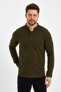 Рубашка Trend Collection 18361-1 хаки (хаки) M