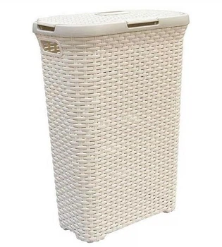 Кошик для білизни Curver Natural Style 40 л Бежева (3253920709004)