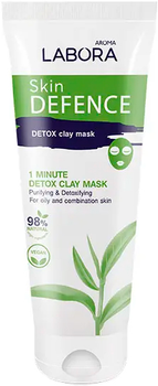 Маска-детокс Aroma Labora Skin Defence 1 Minute Detox Clay Mask 20+ 75 мл (3800013535141)