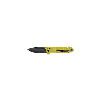 Нож Outdoor CAC Nitrox Serrator PA6 Yellow (11060112)