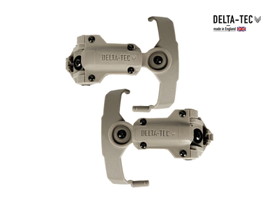 Адаптери кріплення для навушників чебурашки від DELTA-TEC SKY койот