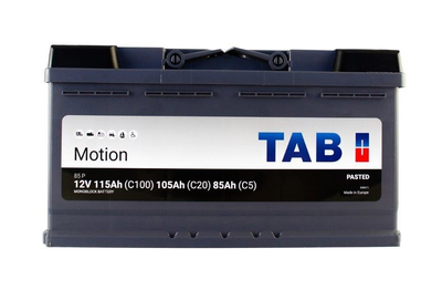 Акумулятор стаціонарний TAB Motion Tubular 115 Ah Ah 12V