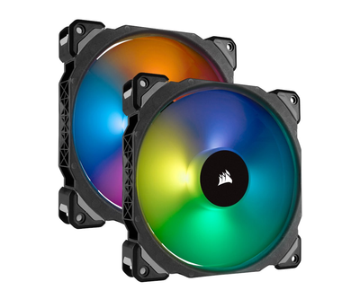 Кулер Corsair ML140 Pro LED RGB Fan 2х140 мм