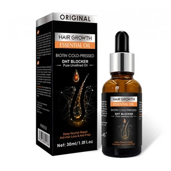 Сыворотка против выпадения волос Original Hair Growth Oil Anti - Hair Loss, с экстрактом женьшеня, 30 мл
