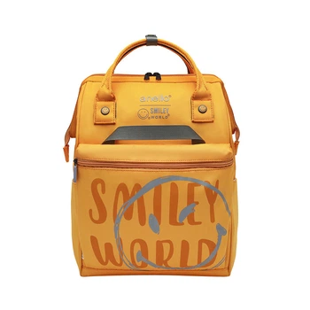 Городской рюкзак Anello Smiley World желтый