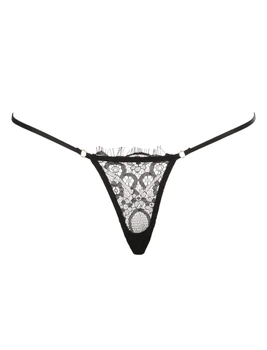 Трусики мини-стринги кружевные женские Felisiya Lingeriе Черный 273-170фр L