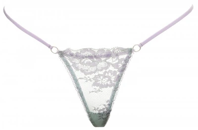 Трусики мереживні міні-стрінги жіночі Felisiya Lingerie Бузковий 273-1566/031 S (2000011242015)