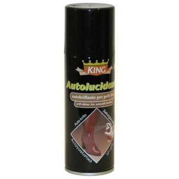Жидкий воск для блеска кожаных изделий Wilbra King Autolucidante Self Shine Чорний 200 мл (DC002/18/200)