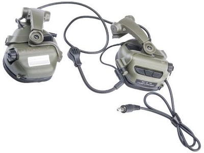 Активні Навушники Earmor M32X-Mark3 MilPro MTEK Rac Olive Хакі