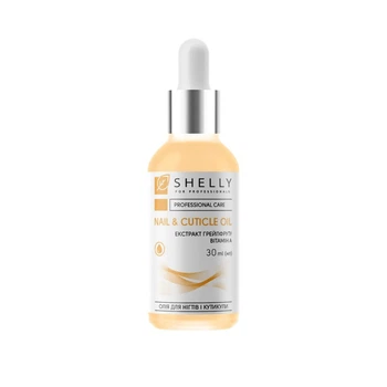 Масло для ногтей и кутикулы Shelly с экстрактом грейпфрута и витамином А 30 мл 4823109404052