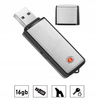 Мини диктофон флешка USB X09 16 Гб памяти