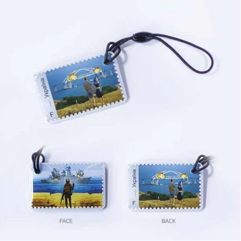Брелок Mifare "Марка" (Chip F08, розмір: 40x25 мм)